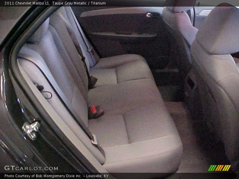 Taupe Gray Metallic / Titanium 2011 Chevrolet Malibu LS