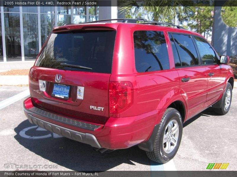 Redrock Pearl / Saddle 2005 Honda Pilot EX-L 4WD