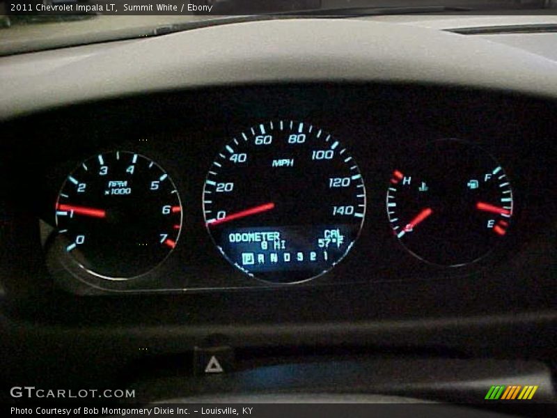 Summit White / Ebony 2011 Chevrolet Impala LT