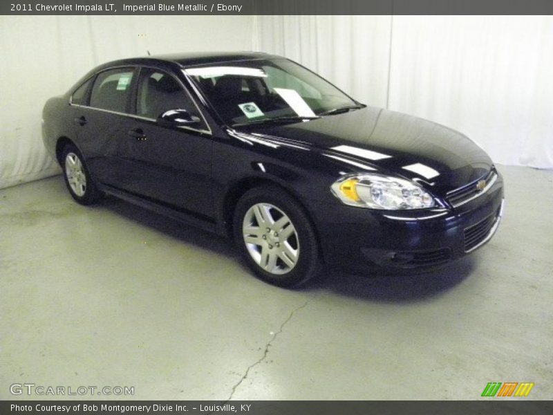 Imperial Blue Metallic / Ebony 2011 Chevrolet Impala LT