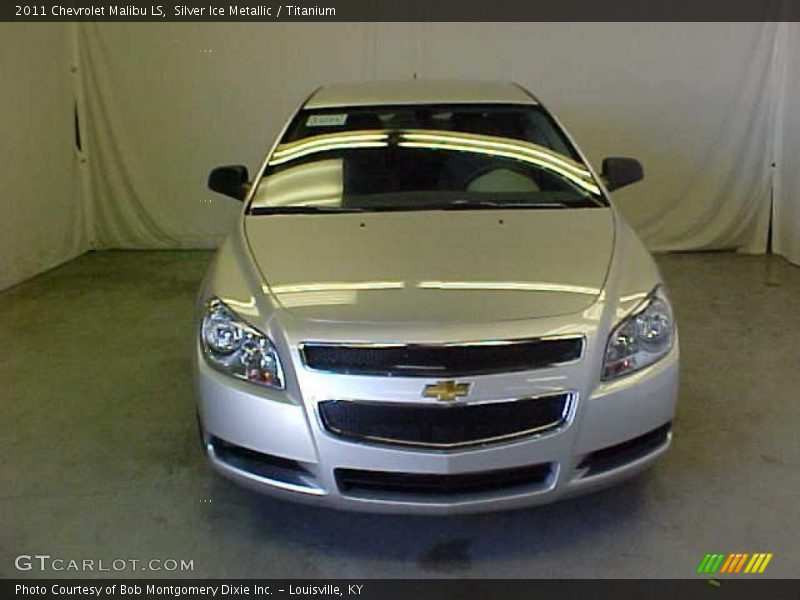 Silver Ice Metallic / Titanium 2011 Chevrolet Malibu LS