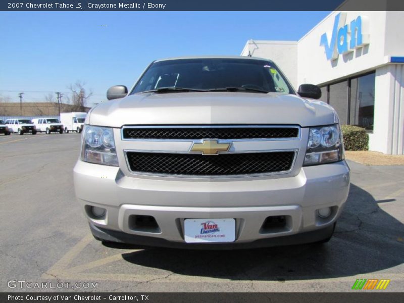 Graystone Metallic / Ebony 2007 Chevrolet Tahoe LS