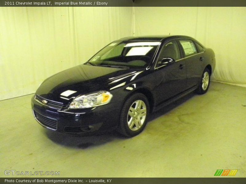 Imperial Blue Metallic / Ebony 2011 Chevrolet Impala LT
