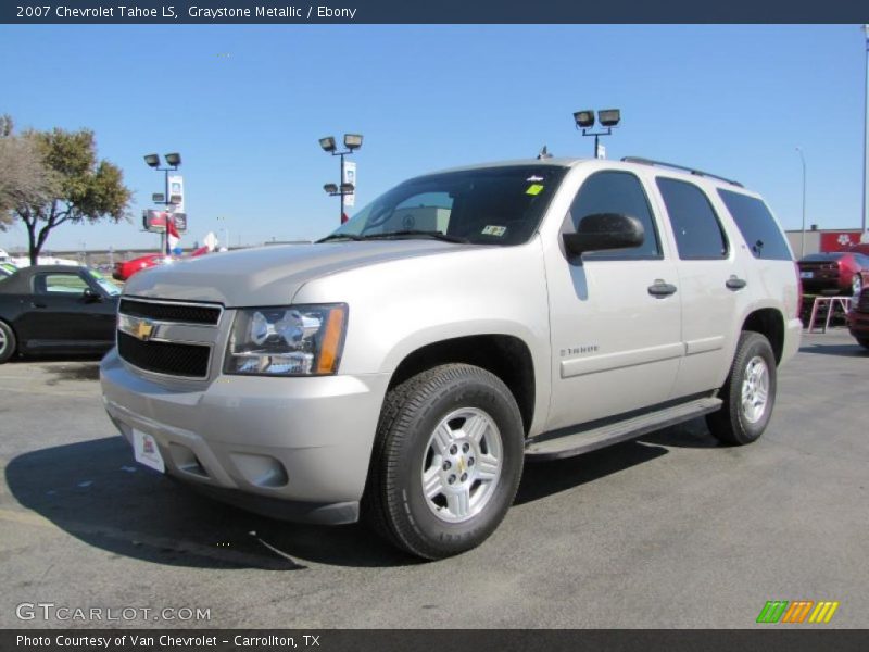 Graystone Metallic / Ebony 2007 Chevrolet Tahoe LS