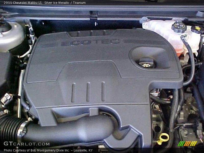 Silver Ice Metallic / Titanium 2011 Chevrolet Malibu LS