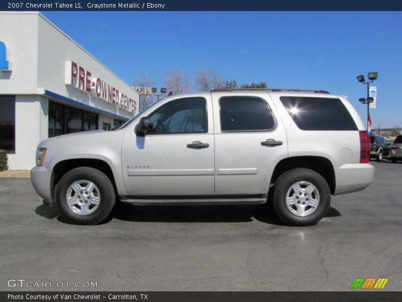 Graystone Metallic / Ebony 2007 Chevrolet Tahoe LS