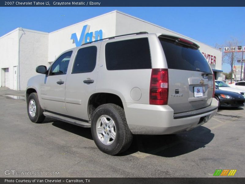 Graystone Metallic / Ebony 2007 Chevrolet Tahoe LS