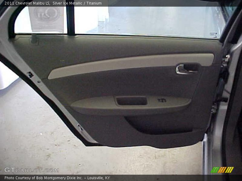 Silver Ice Metallic / Titanium 2011 Chevrolet Malibu LS