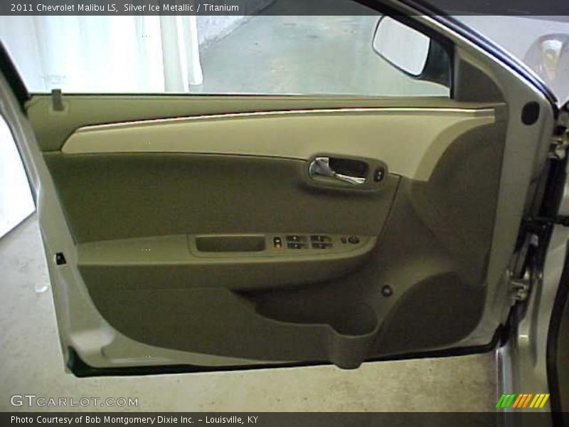 Silver Ice Metallic / Titanium 2011 Chevrolet Malibu LS