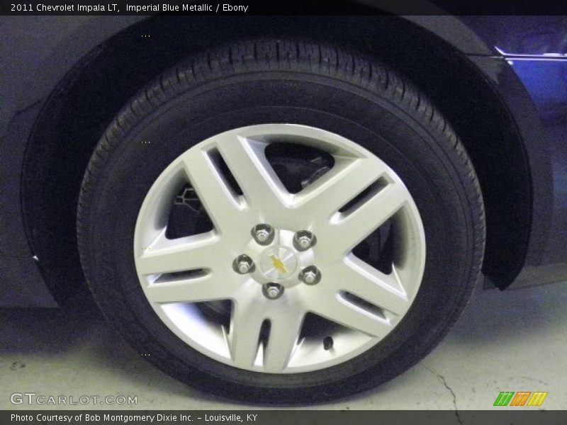 Imperial Blue Metallic / Ebony 2011 Chevrolet Impala LT