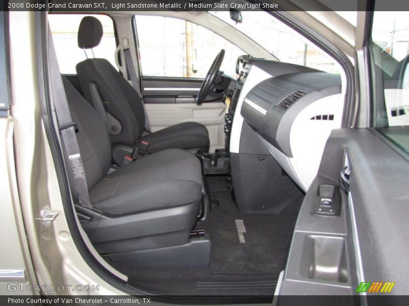 Light Sandstone Metallic / Medium Slate Gray/Light Shale 2008 Dodge Grand Caravan SXT