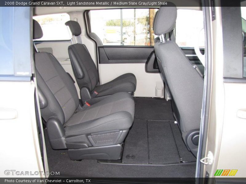 Light Sandstone Metallic / Medium Slate Gray/Light Shale 2008 Dodge Grand Caravan SXT