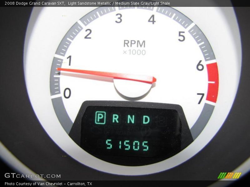 Light Sandstone Metallic / Medium Slate Gray/Light Shale 2008 Dodge Grand Caravan SXT