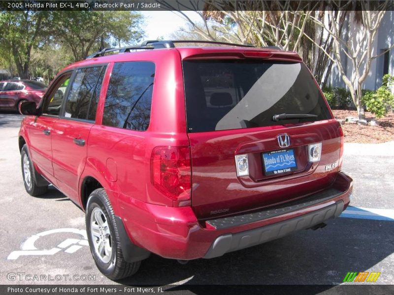 Redrock Pearl / Saddle 2005 Honda Pilot EX-L 4WD