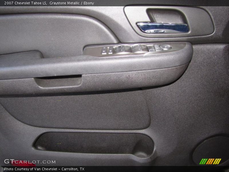 Graystone Metallic / Ebony 2007 Chevrolet Tahoe LS