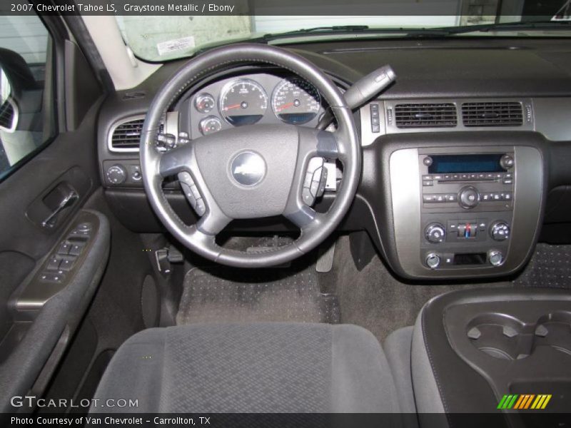 Graystone Metallic / Ebony 2007 Chevrolet Tahoe LS