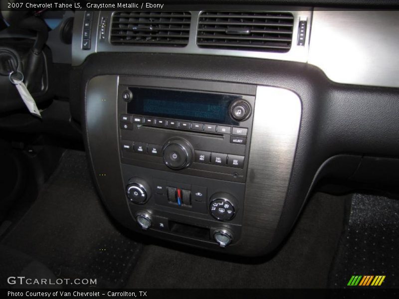 Graystone Metallic / Ebony 2007 Chevrolet Tahoe LS