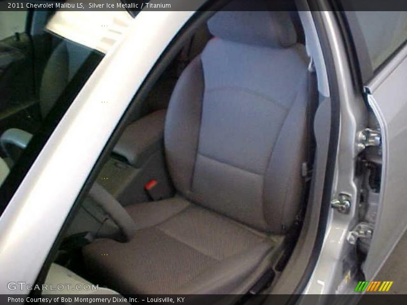 Silver Ice Metallic / Titanium 2011 Chevrolet Malibu LS