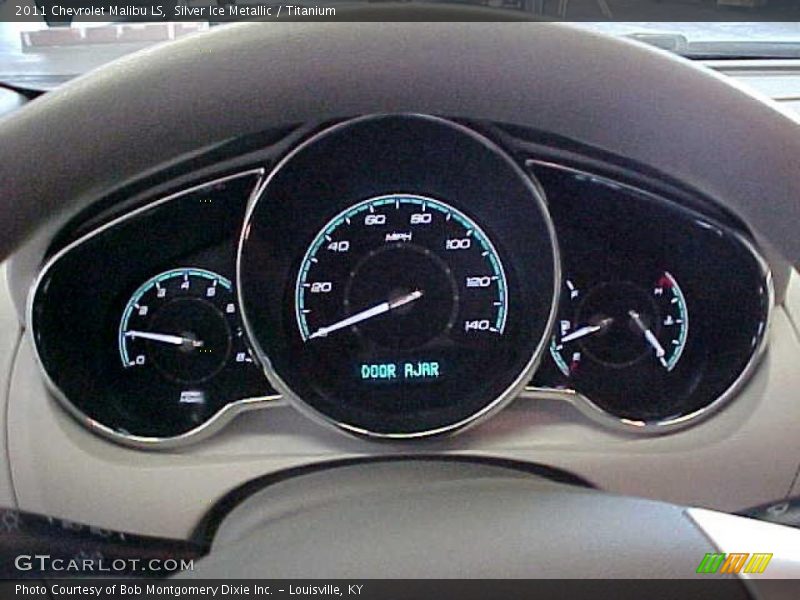 Silver Ice Metallic / Titanium 2011 Chevrolet Malibu LS