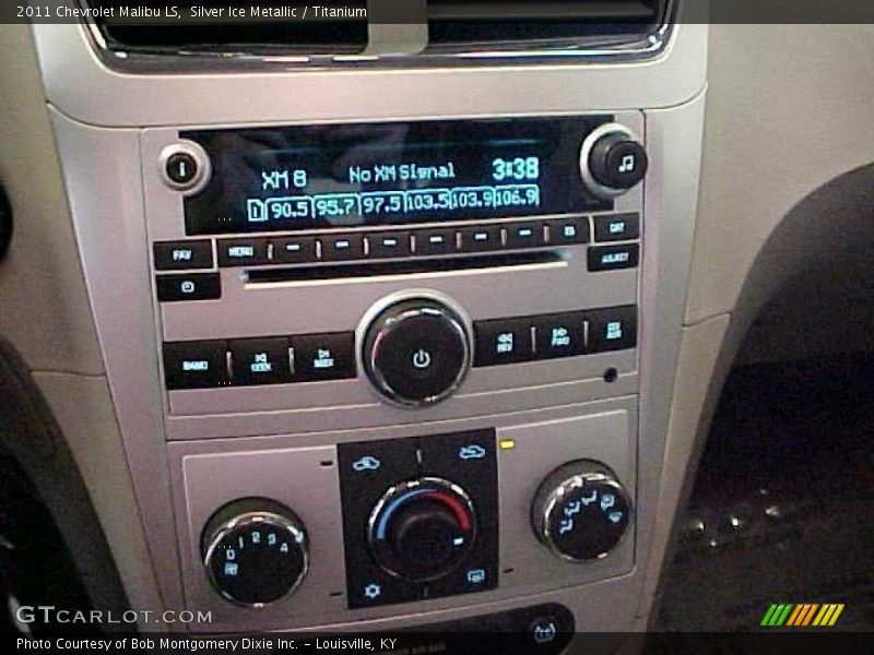 Silver Ice Metallic / Titanium 2011 Chevrolet Malibu LS
