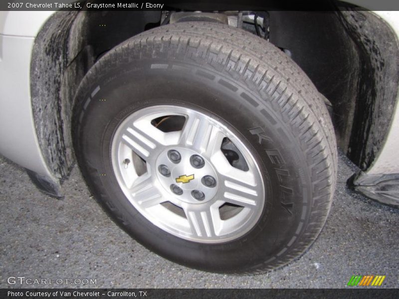 Graystone Metallic / Ebony 2007 Chevrolet Tahoe LS
