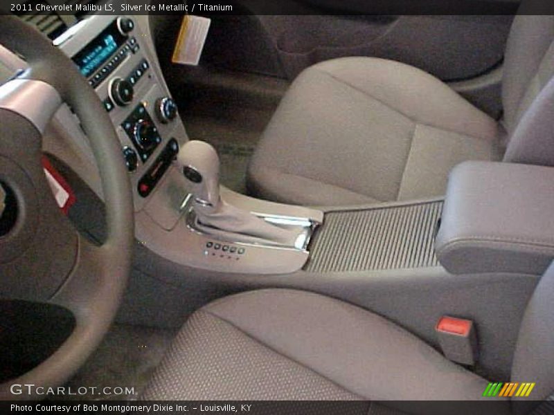 Silver Ice Metallic / Titanium 2011 Chevrolet Malibu LS