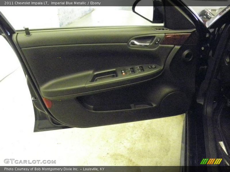 Imperial Blue Metallic / Ebony 2011 Chevrolet Impala LT