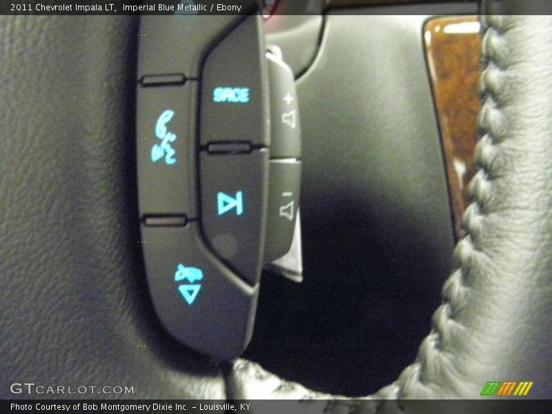 Imperial Blue Metallic / Ebony 2011 Chevrolet Impala LT