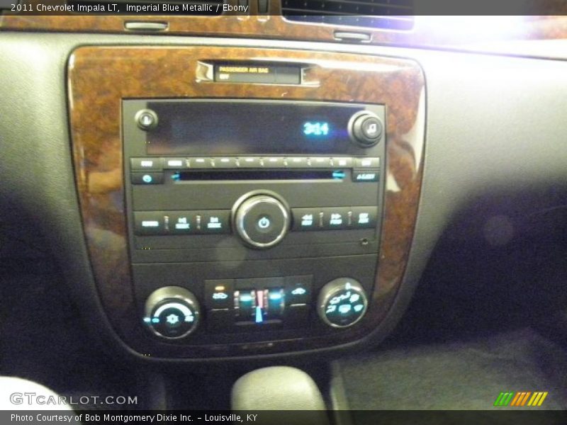 Imperial Blue Metallic / Ebony 2011 Chevrolet Impala LT