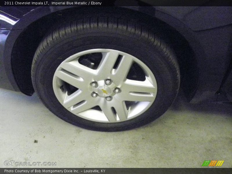 Imperial Blue Metallic / Ebony 2011 Chevrolet Impala LT