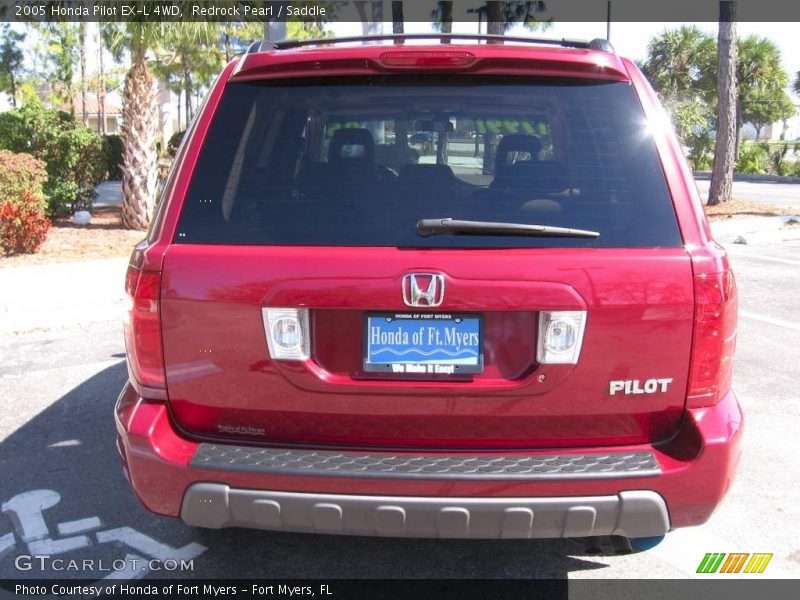 Redrock Pearl / Saddle 2005 Honda Pilot EX-L 4WD