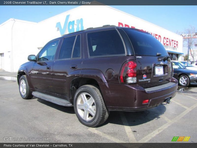 Dark Cherry Metallic / Ebony 2008 Chevrolet TrailBlazer LT