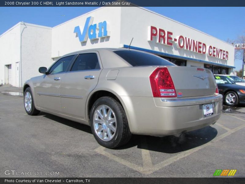 Light Sandstone Metallic / Dark Slate Gray 2008 Chrysler 300 C HEMI