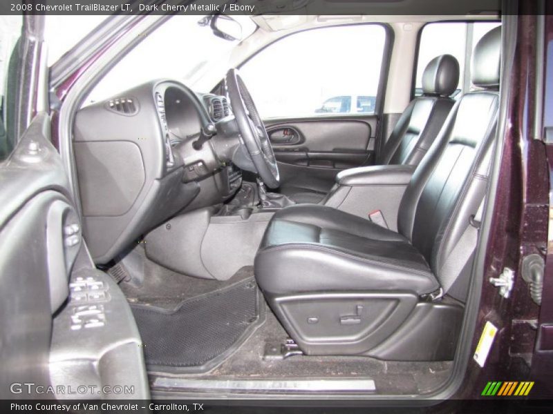 Dark Cherry Metallic / Ebony 2008 Chevrolet TrailBlazer LT