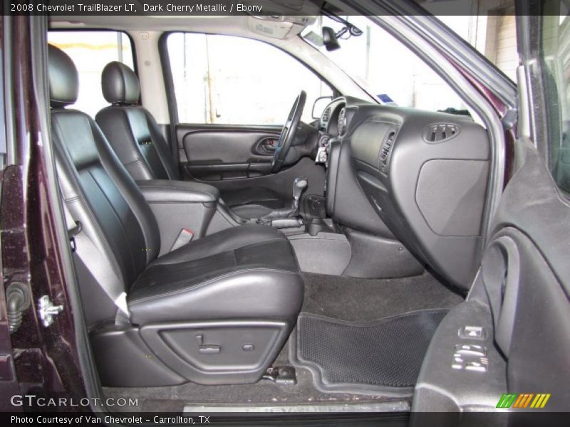Dark Cherry Metallic / Ebony 2008 Chevrolet TrailBlazer LT