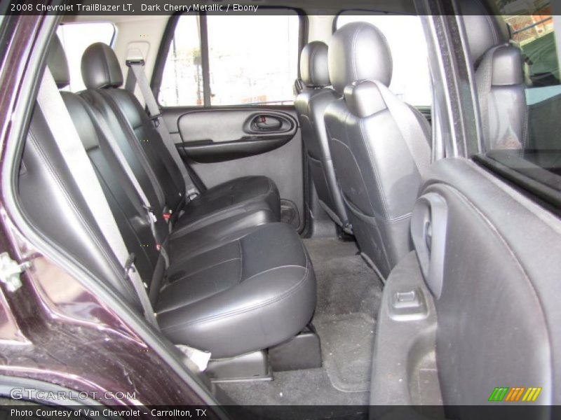 Dark Cherry Metallic / Ebony 2008 Chevrolet TrailBlazer LT