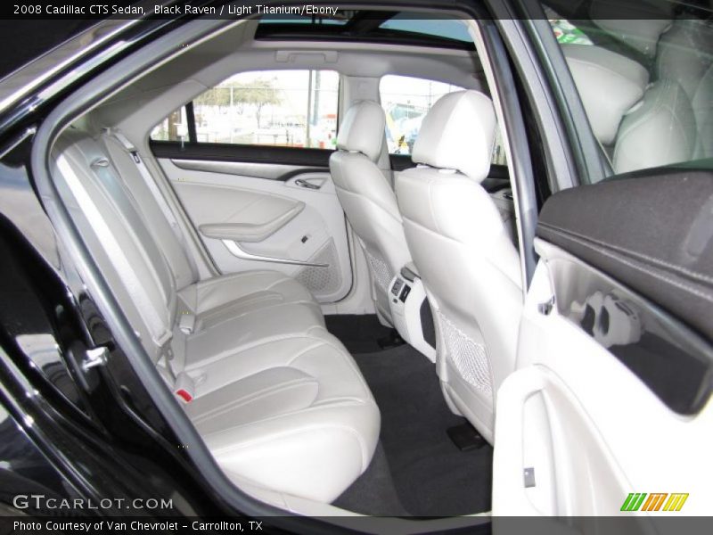 Black Raven / Light Titanium/Ebony 2008 Cadillac CTS Sedan