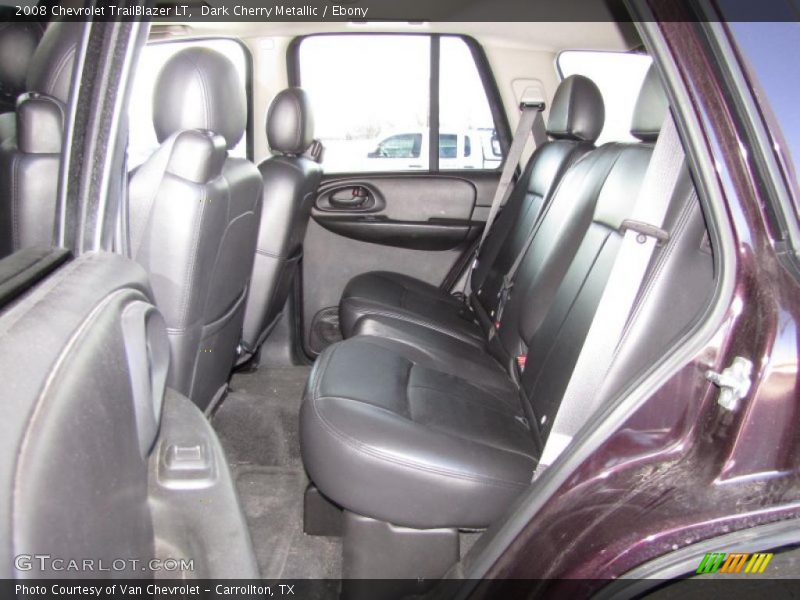 Dark Cherry Metallic / Ebony 2008 Chevrolet TrailBlazer LT