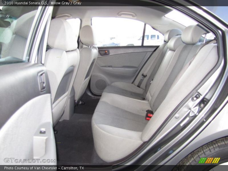Willow Gray / Gray 2010 Hyundai Sonata GLS