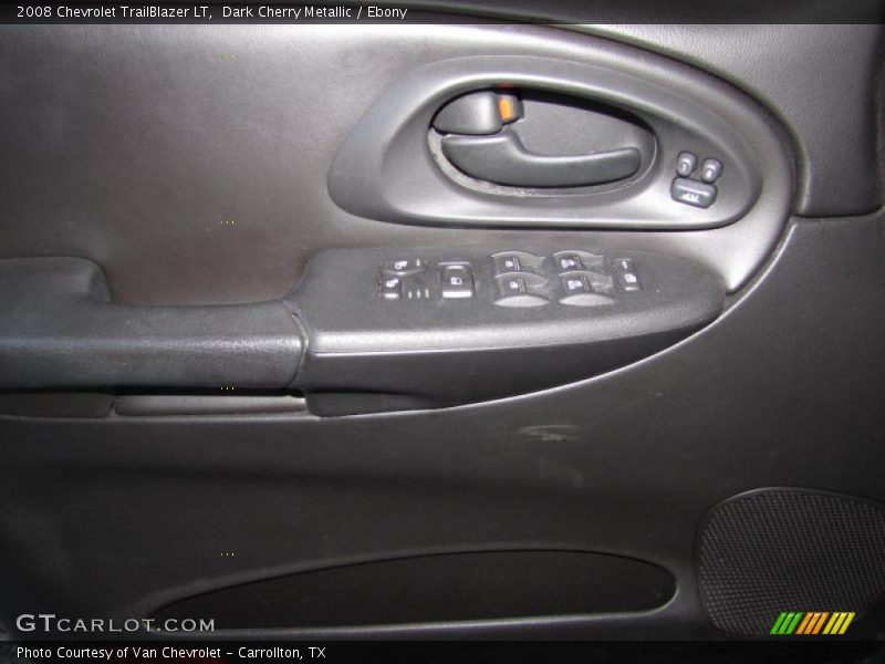 Dark Cherry Metallic / Ebony 2008 Chevrolet TrailBlazer LT