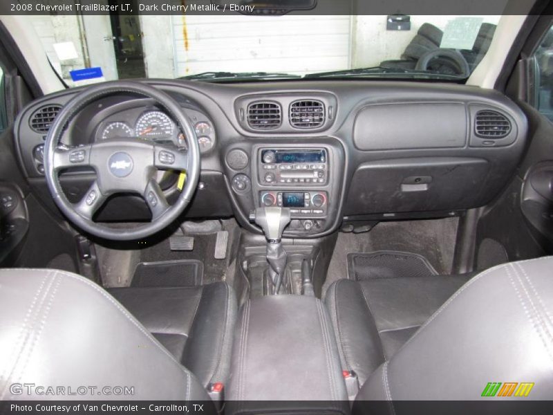 Dark Cherry Metallic / Ebony 2008 Chevrolet TrailBlazer LT