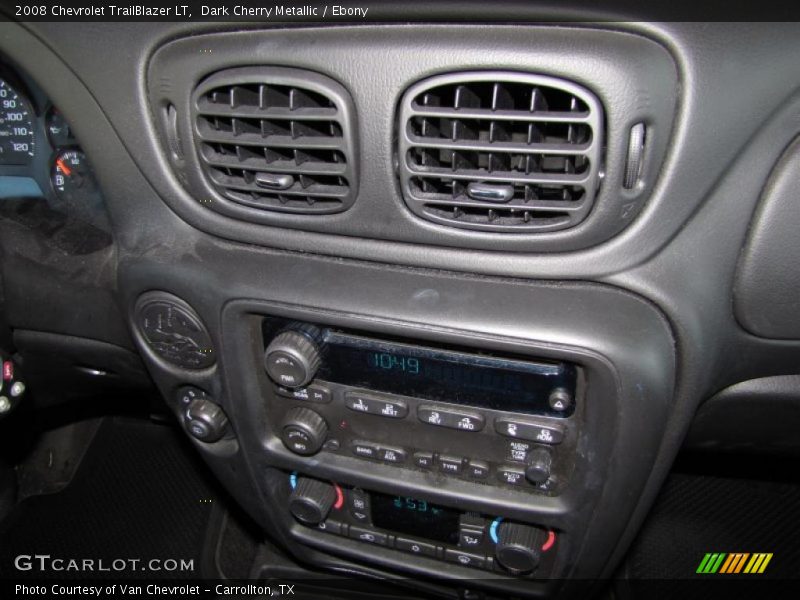 Dark Cherry Metallic / Ebony 2008 Chevrolet TrailBlazer LT