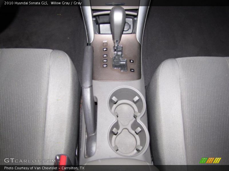 Willow Gray / Gray 2010 Hyundai Sonata GLS