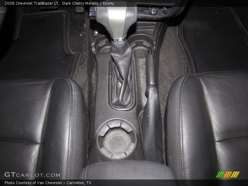 Dark Cherry Metallic / Ebony 2008 Chevrolet TrailBlazer LT