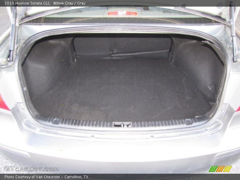 Willow Gray / Gray 2010 Hyundai Sonata GLS