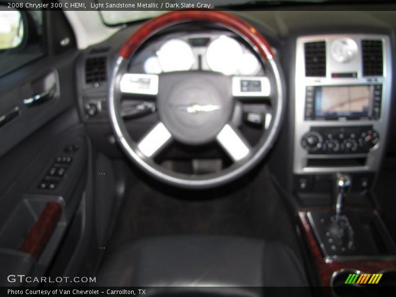 Light Sandstone Metallic / Dark Slate Gray 2008 Chrysler 300 C HEMI