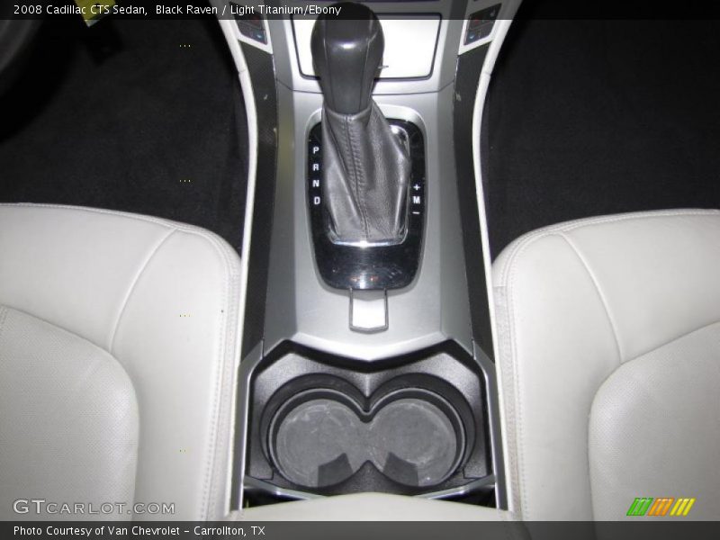 Black Raven / Light Titanium/Ebony 2008 Cadillac CTS Sedan