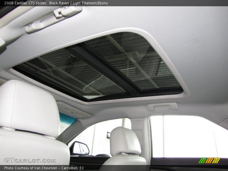 Black Raven / Light Titanium/Ebony 2008 Cadillac CTS Sedan