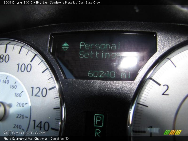 Light Sandstone Metallic / Dark Slate Gray 2008 Chrysler 300 C HEMI