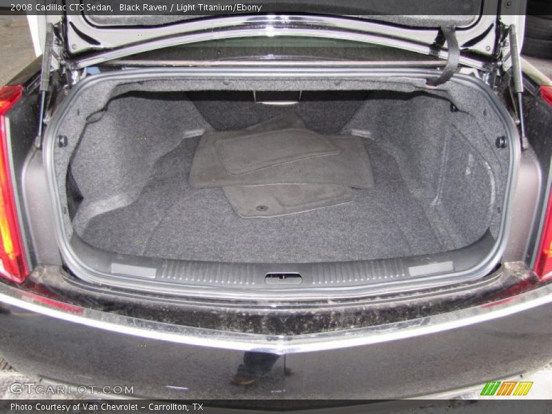 Black Raven / Light Titanium/Ebony 2008 Cadillac CTS Sedan
